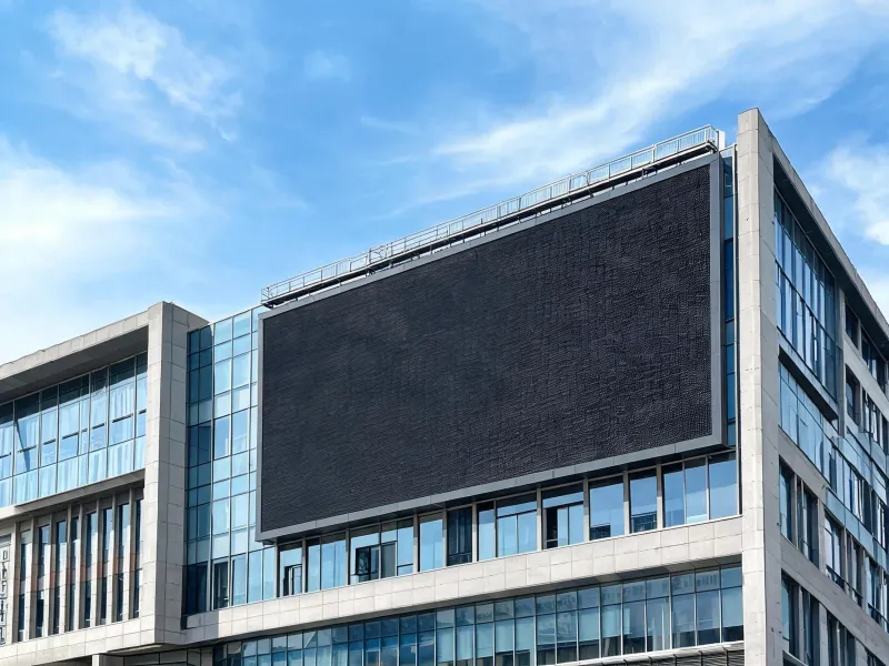 Large-format outdoor LED display